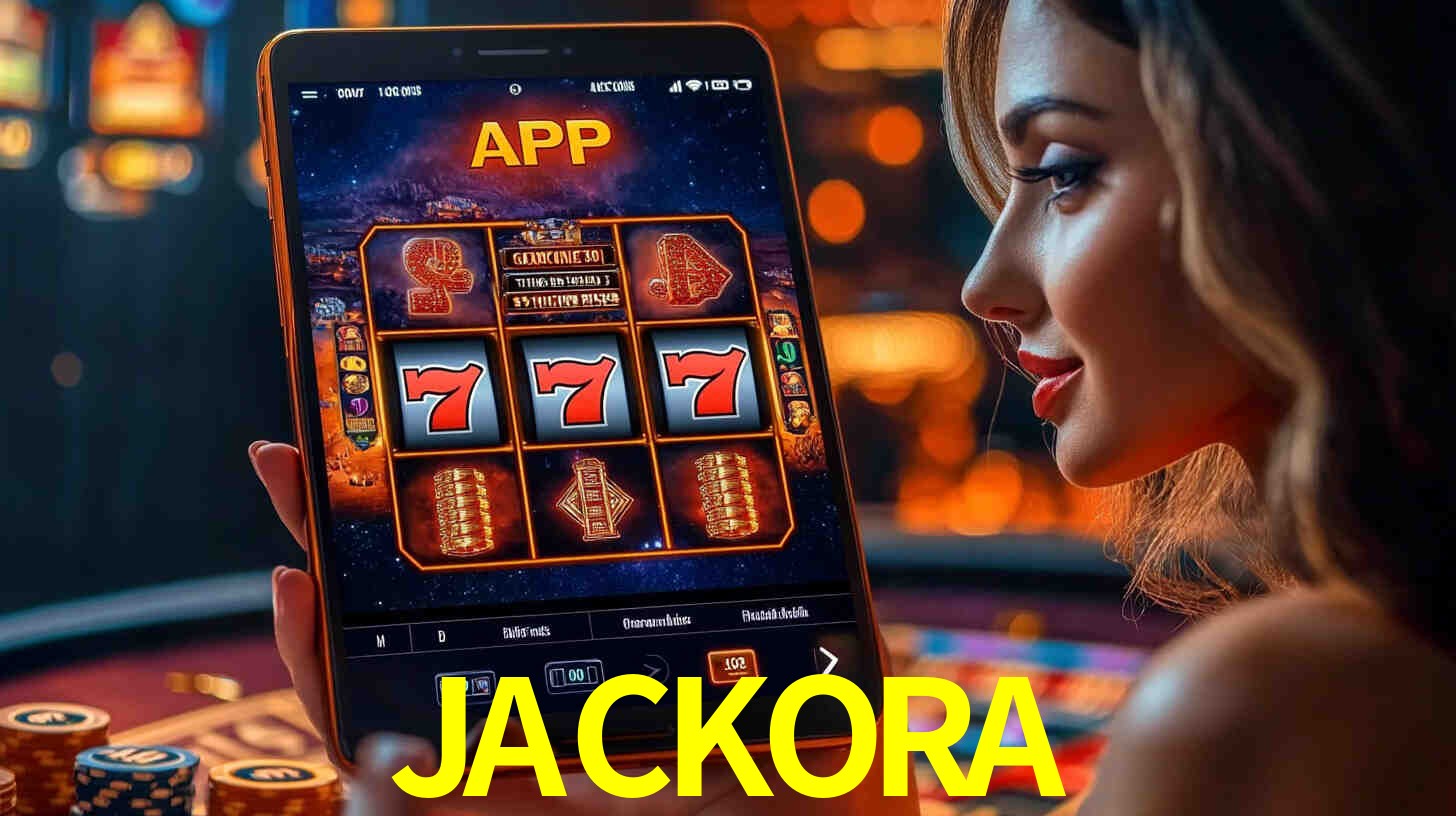 Interfaz de la app móvil JACKORA en un smartphone moderno